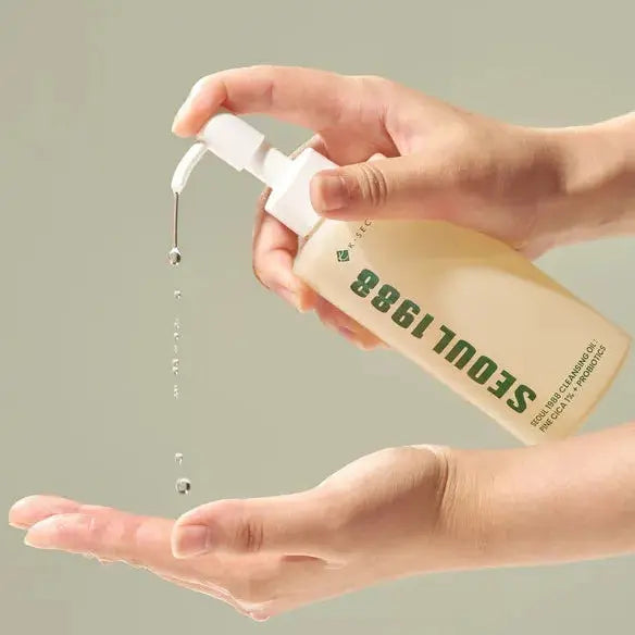 Seoul 1988 Cleansing Oil: Pine Cica 1% + Probiotics - Korean Cosmetics