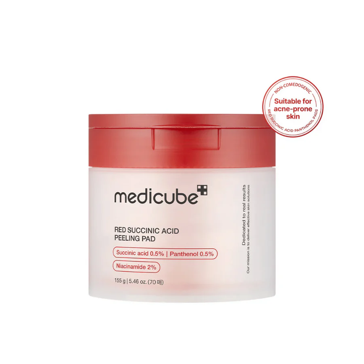 Red Succinic Acid Peeling Pad