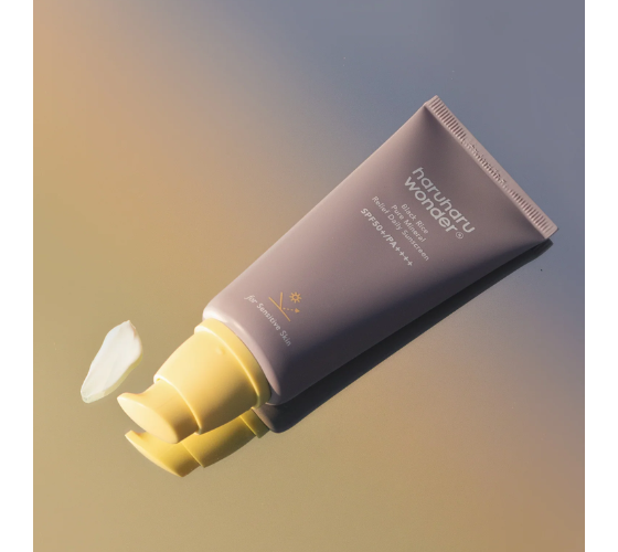 Black Rice Pure Mineral Relief Daily Sunscreen - Korean Cosmetics