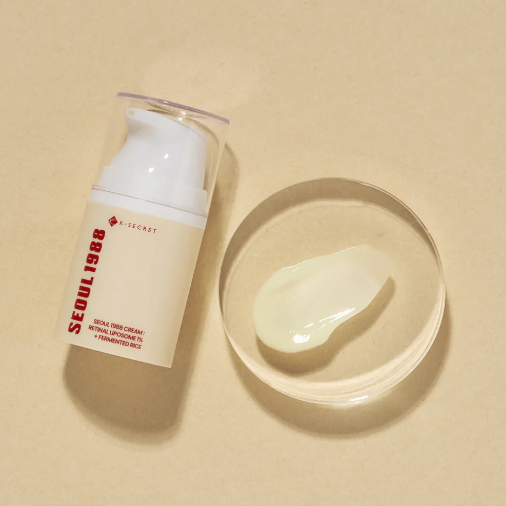 Seoul 1988 Cream: Retinal Liposome 1% + Fermented Bean - Korean Cosmetics
