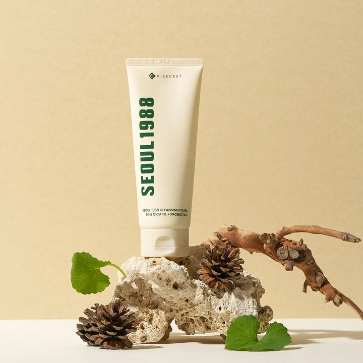 Seoul 1988 Cleansing Foam: Pine Cica 1% + Probiotics