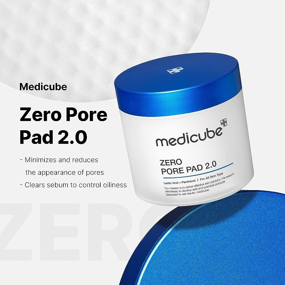 Zero Pore Pad 2.0 Lactic Acid + Panthenol 70 Pads - Korean Cosmetics