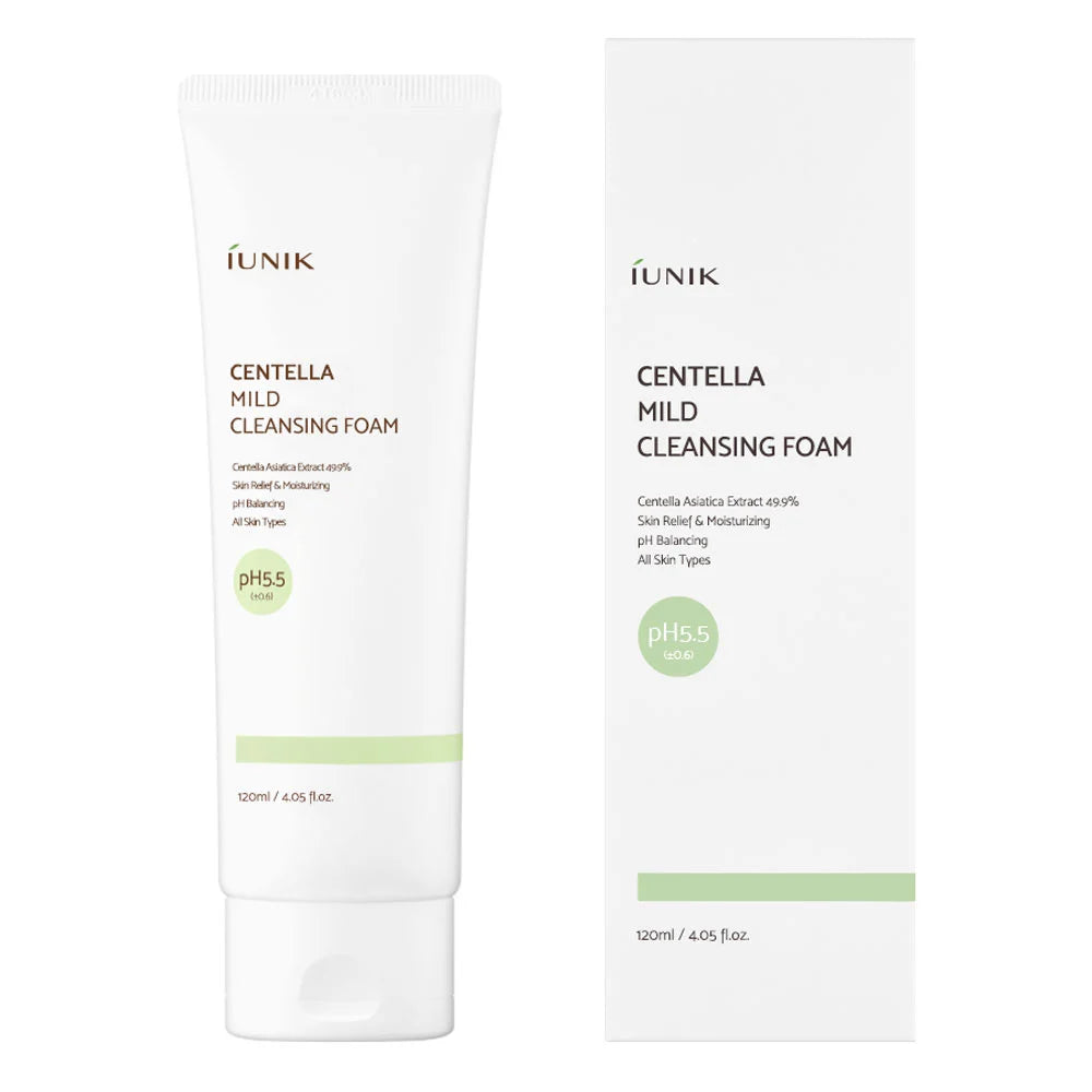 Centella Mild Cleansing Foam - Korean Cosmetics
