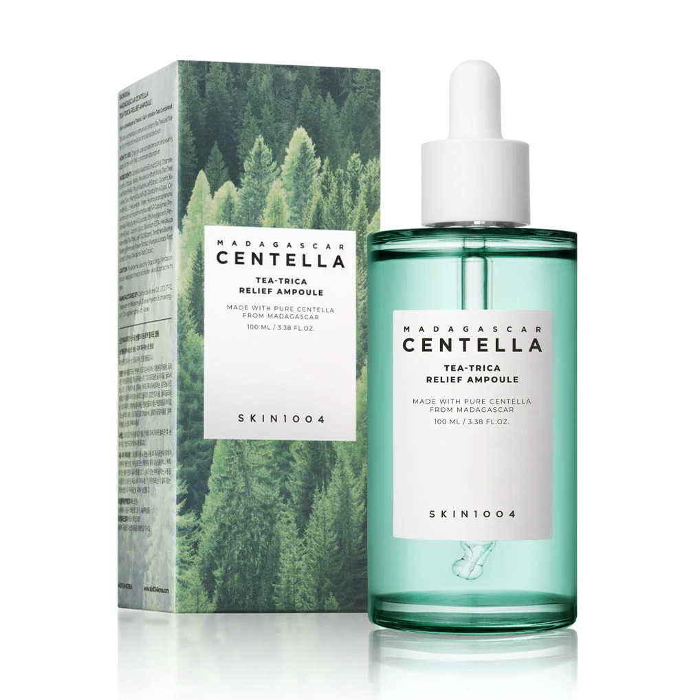 Madagascar Centella Tea-Trica Relief Ampoule - Korean Cosmetics