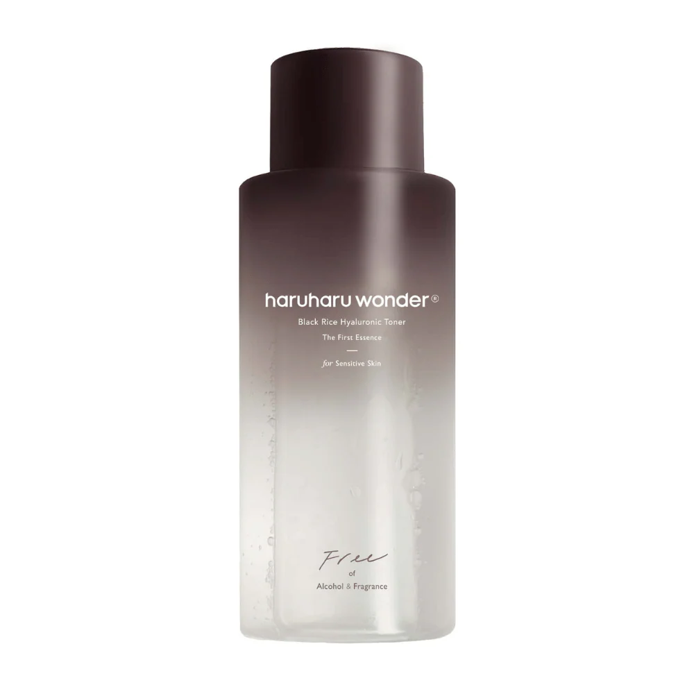 Black Rice Hyaluronic Toner Fragrance Free - Korean Cosmetics