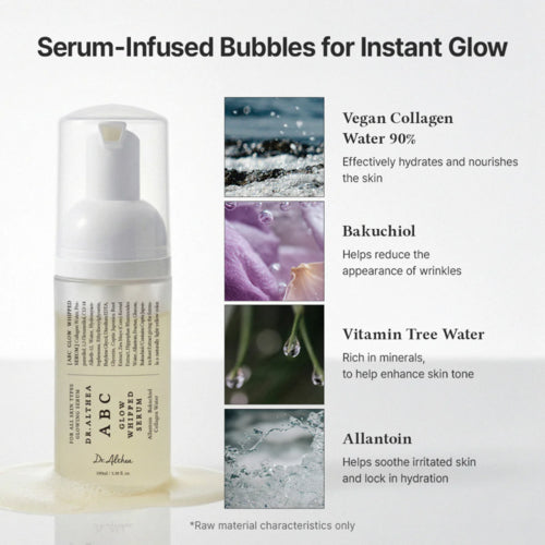 ABC Glow Whipped Serum - Korean Cosmetics
