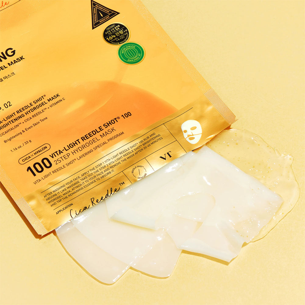 Vita-Light Reedle Shot 100 2Step Hydrogel mask