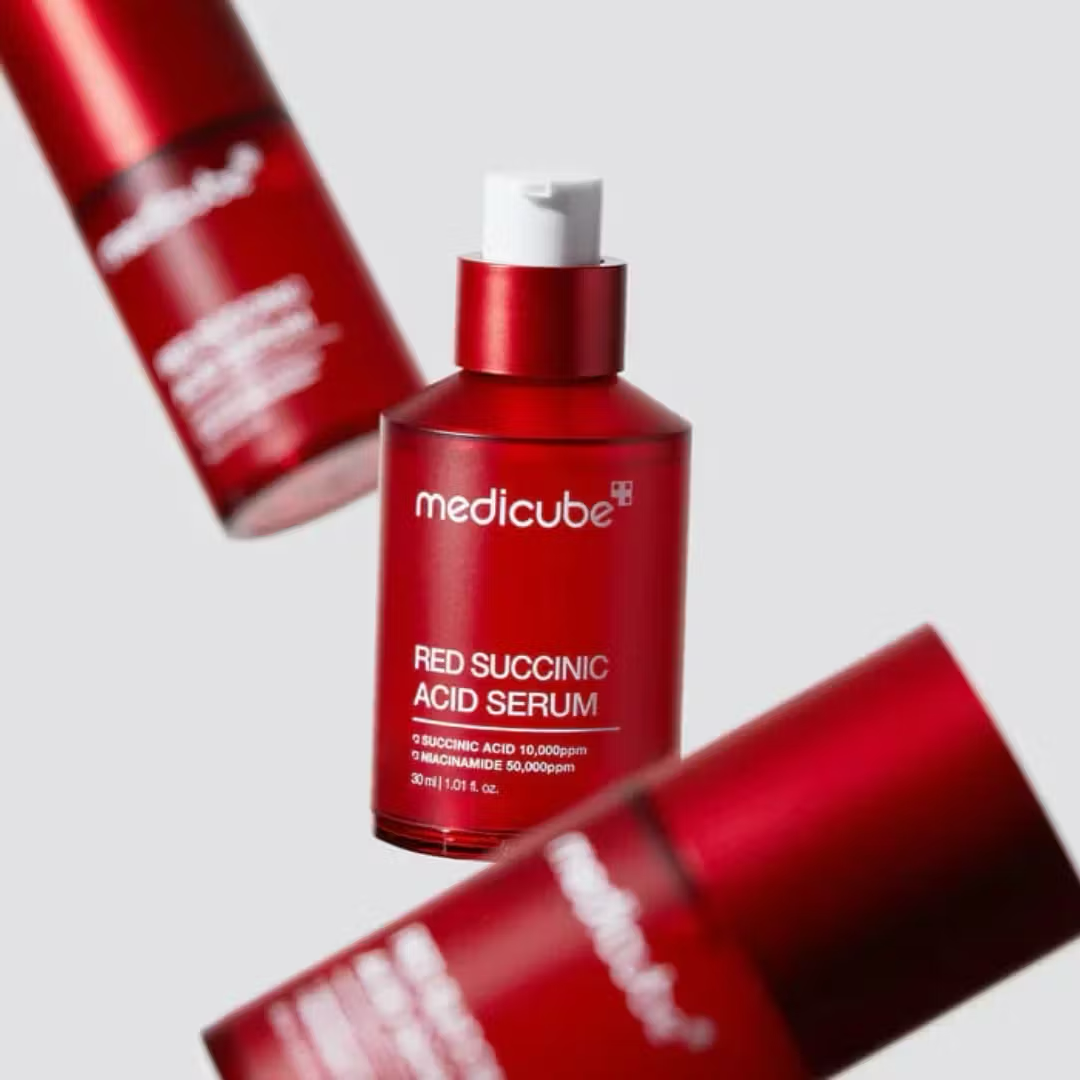 Medicube Red Succinic Acid Clarifying Serum - Korean Cosmetics