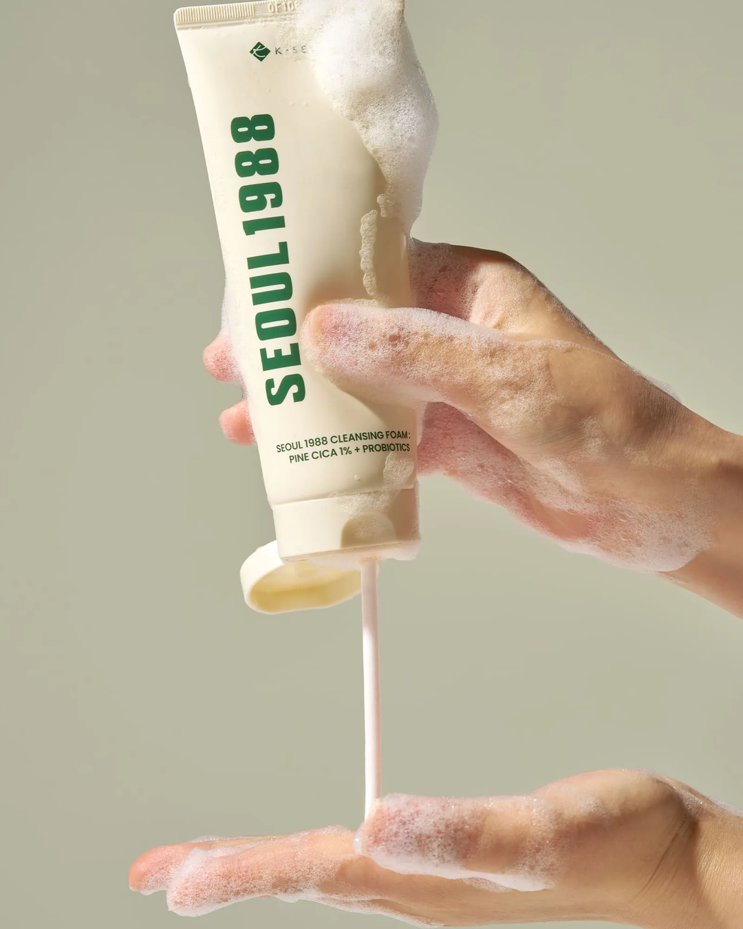 Seoul 1988 Cleansing Foam: Pine Cica 1% + Probiotics
