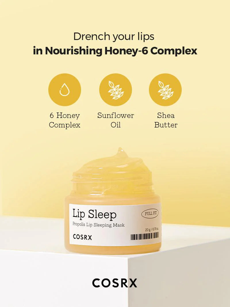 Korean Cosmetics | Full Fit Propolis Lip Sleeping Mask