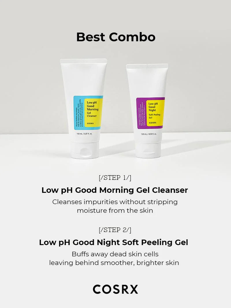 Korean Cosmetics | Low PH Good Morning Gel Cleanser 50ml