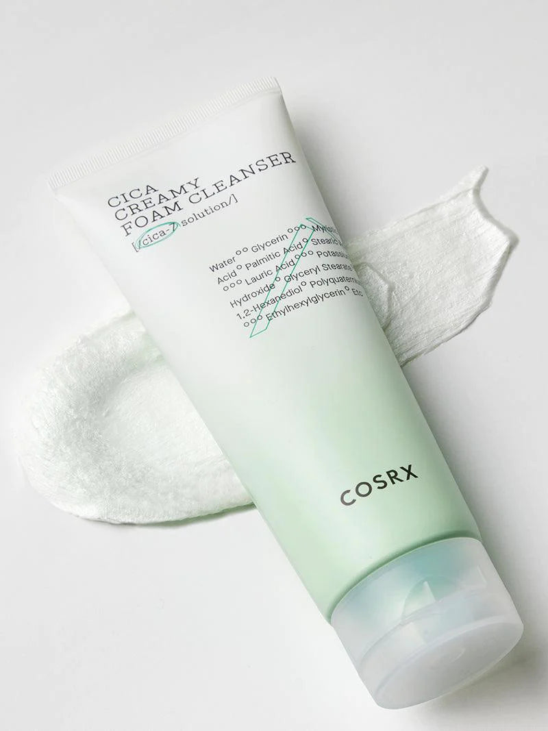 Korean Cosmetics | COSRX Cica Creamy Foam Cleanser