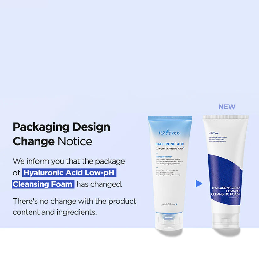 Isntree Hyaluronic Acid Low pH Cleansing Foam