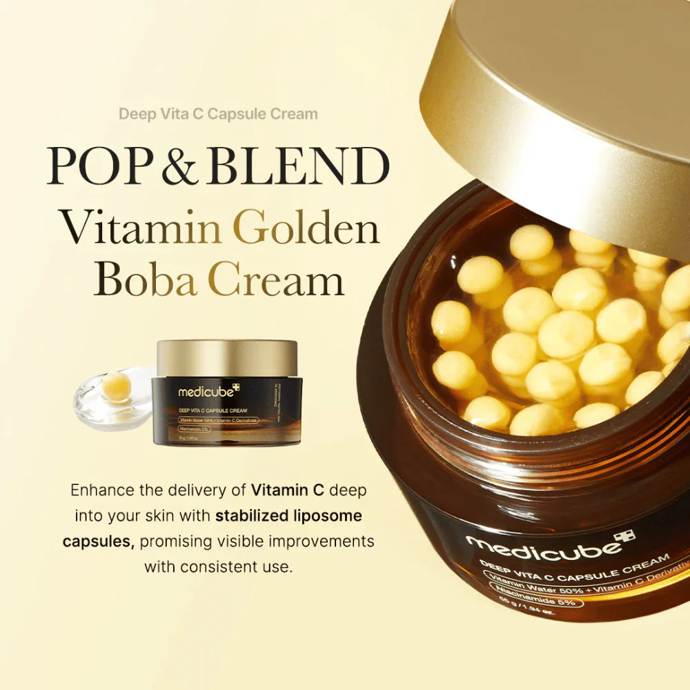 Deep Vita C Capsule Cream - Korean Cosmetics