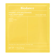 Radiant Vita Niacinamide Real Deep Mask - Korean Cosmetics